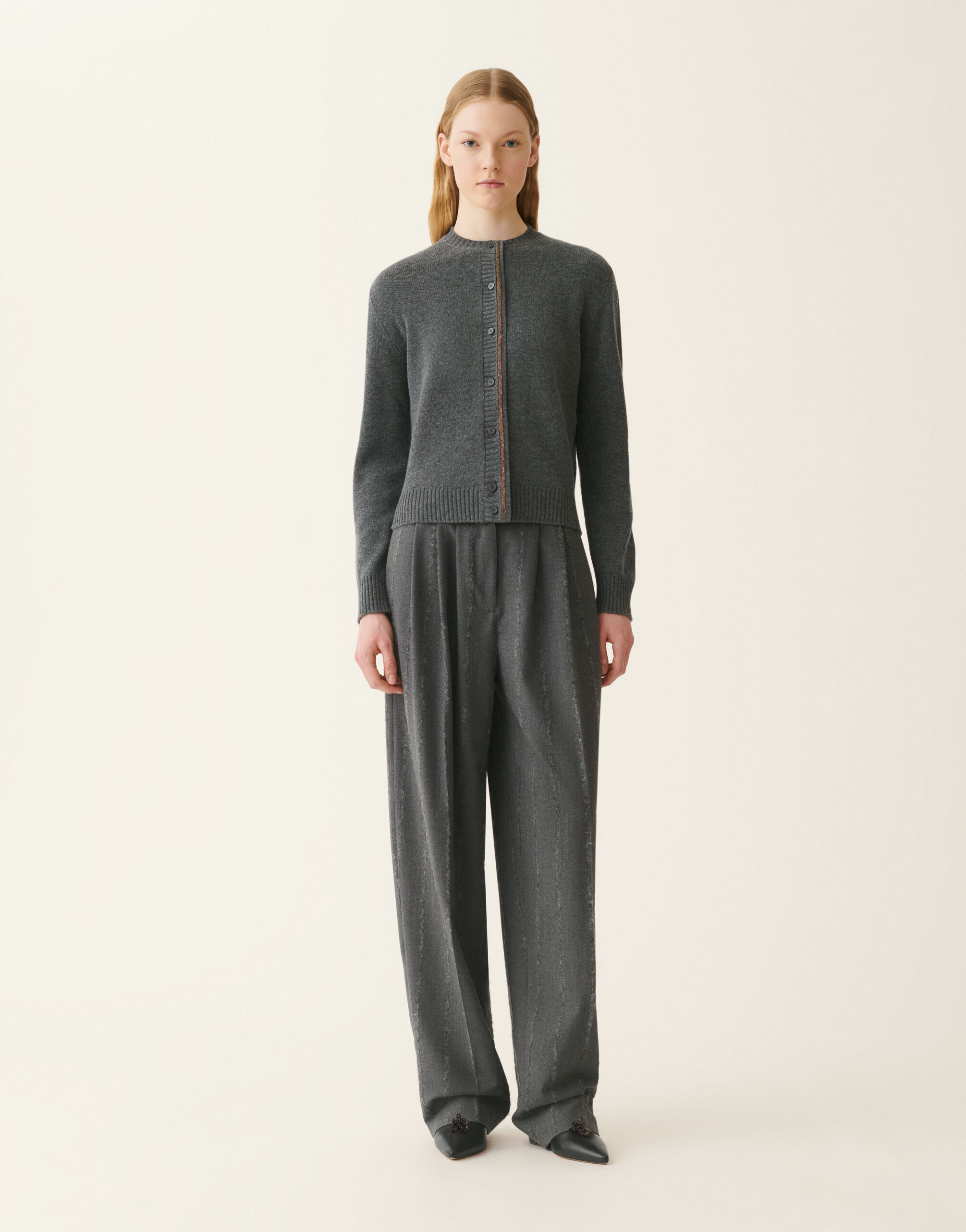 Platinum-Cardigan, Anthrazit Fabiana Filippi Platinum-Cardigan, Anthrazit Anthrazit MAD226F421M2810000