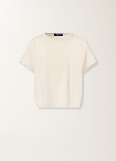 Fabiana Filippi Jersey T-shirt, butter BUTTER JED276F568M2090000