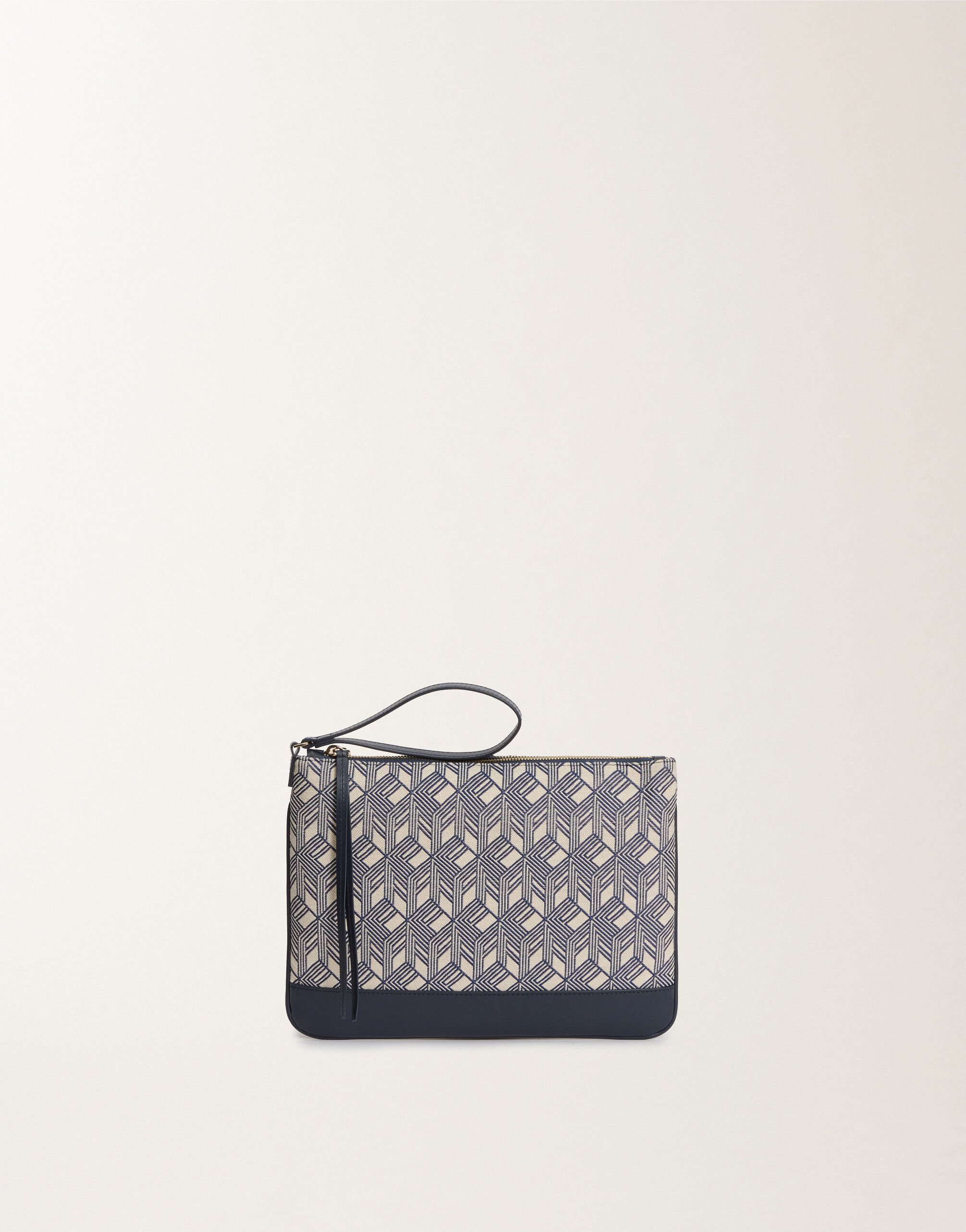 Fabiana Filippi Pochette en jacquard, bleu BLEU AAD275A035L4070000