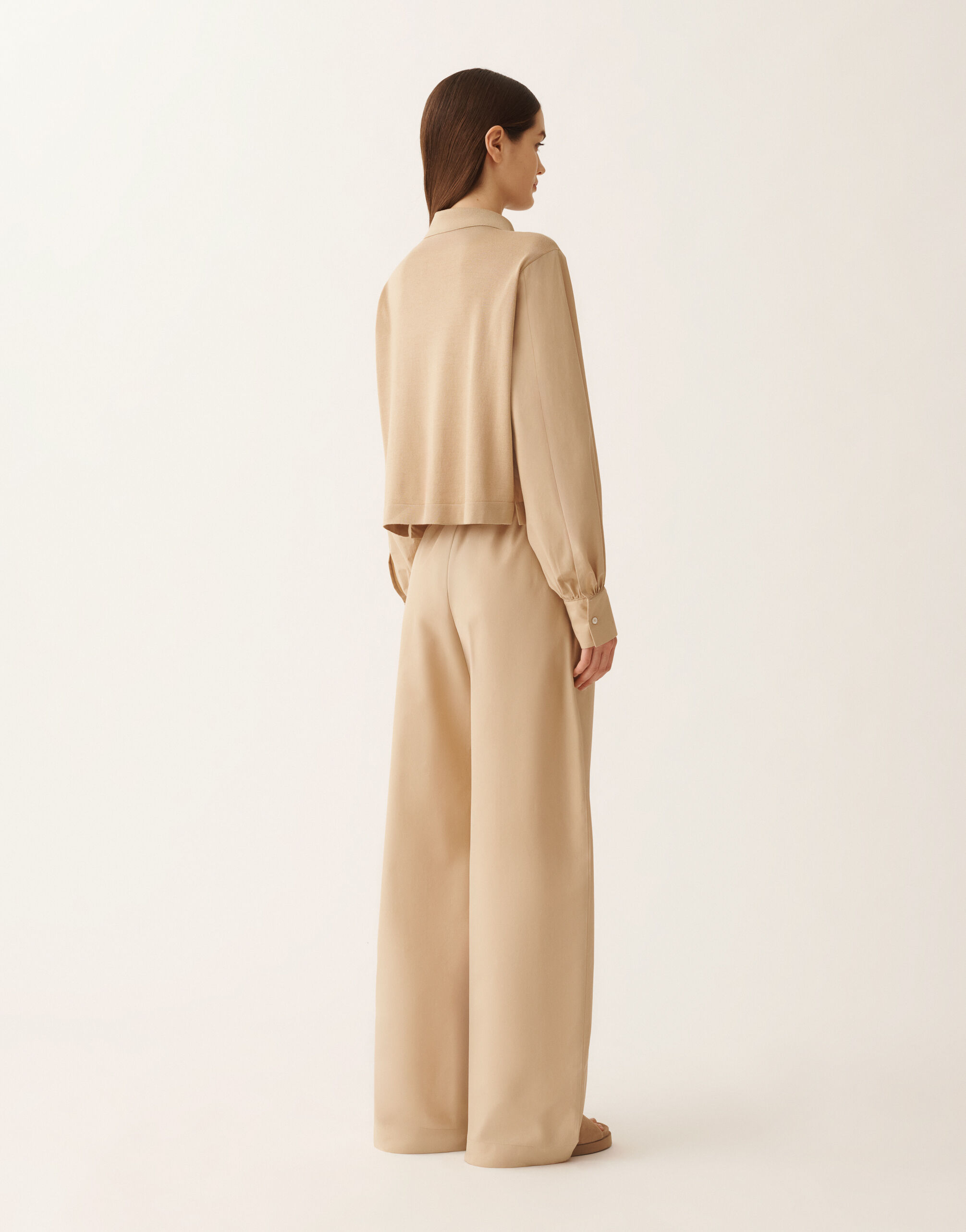 Fabiana Filippi Silk and cotton shirt, maple ACER MAD276F463M1080000