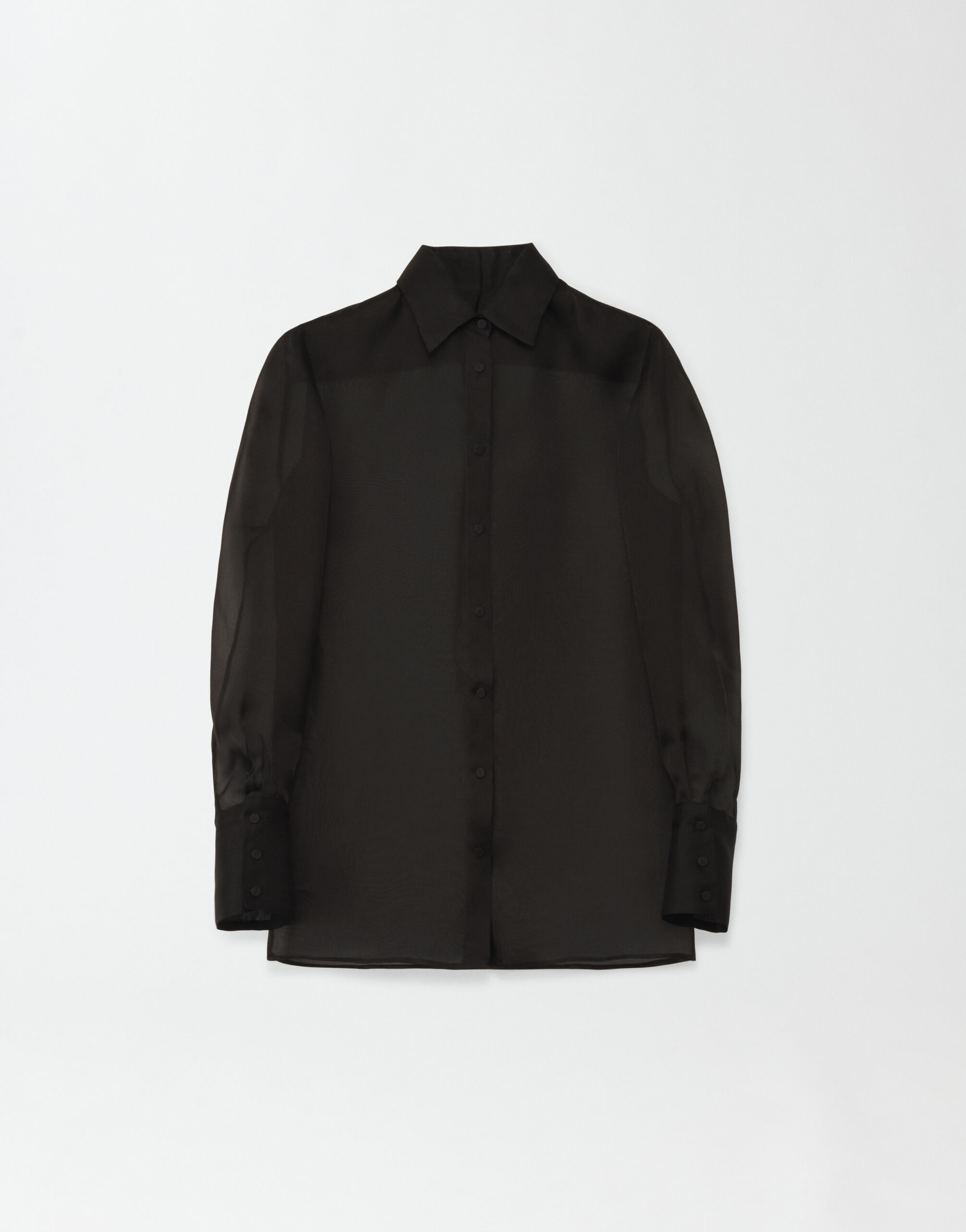 Chemise organza deals noir