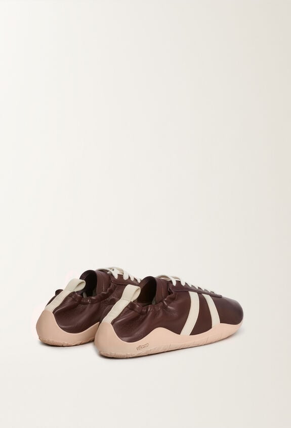 Fabiana Filippi Vintage nappa leather sneakers, ebony BROWN ASD215A825L8160000