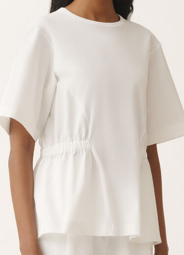 Fabiana Filippi ジャージー Tシャツ（オプティカルホワイト） ホワイト JED275F608L3550000