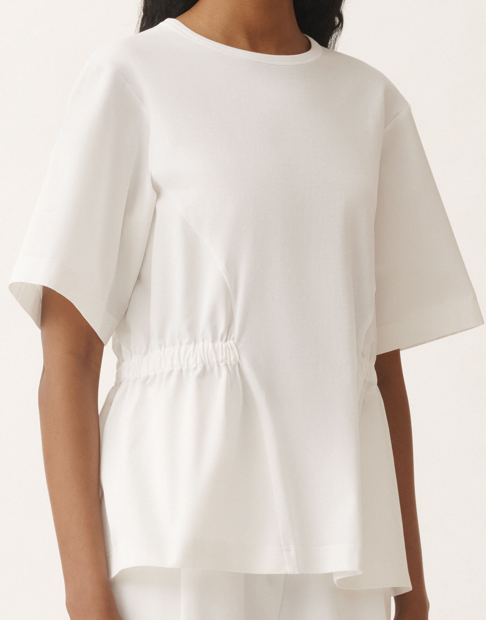 Fabiana Filippi ジャージー Tシャツ（オプティカルホワイト） ホワイト JED275F608L3550000