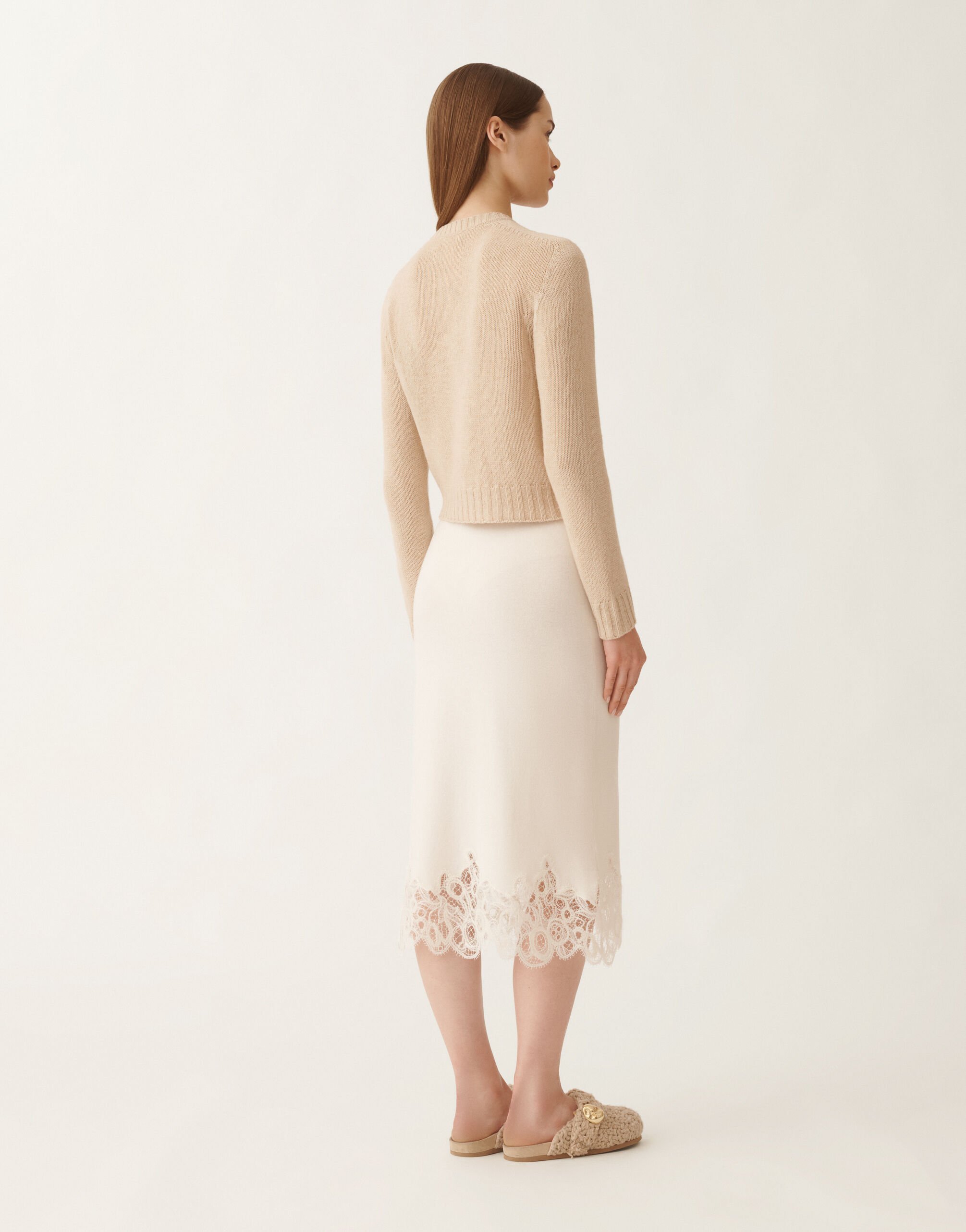 Platinum cardigan, rope for Women | Fabiana Filippi®