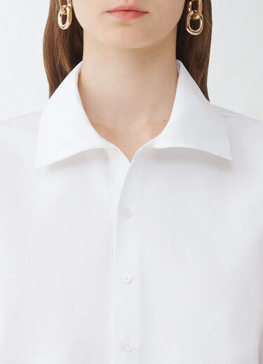 Fabiana Filippi Optical white poplin shirt OPTICAL WHITE CAD264F236D6140000
