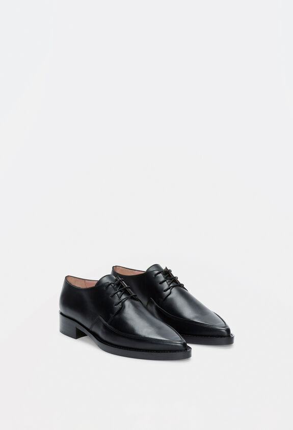 Fabiana Filippi Leather moccasins, black BLACK ASD264A805I3200000