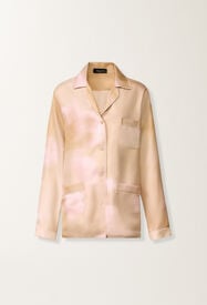 Fabiana Filippi Printed silk twill shirt, memento rosae MEMENTO ROSAE CAD276F773D9720000