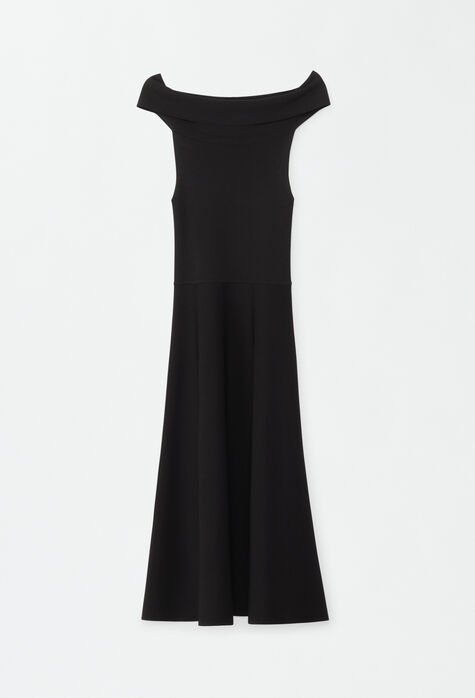 Fabiana Filippi Knitted dress, black ABD274F487H4720000