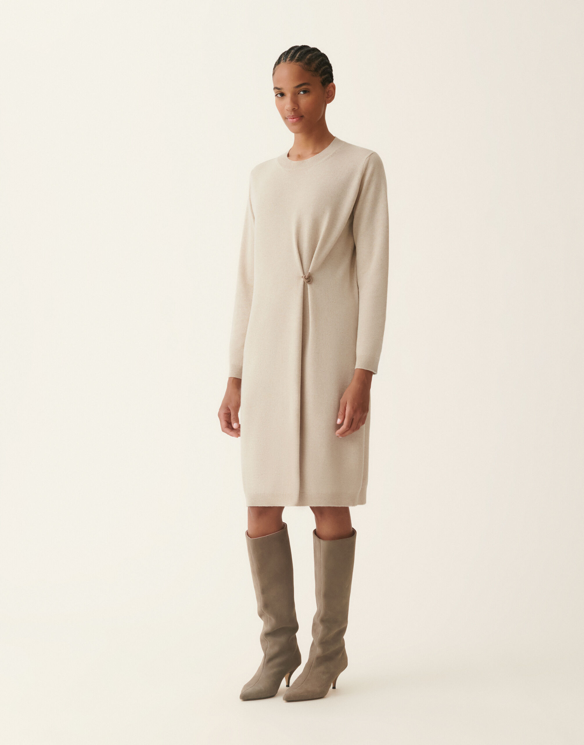Platinum midi dress, cachà Fabiana Filippi Platinum midi dress, cachà Cachà ABD226F571M2810000