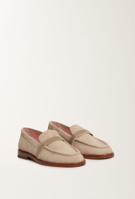 Fabiana Filippi Calfskin loafers, beech BROWN ASD215A801L8290000