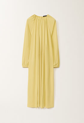 Fabiana Filippi Viscose jersey dress, cedar AQUAGREEN ABD275F625L2330000