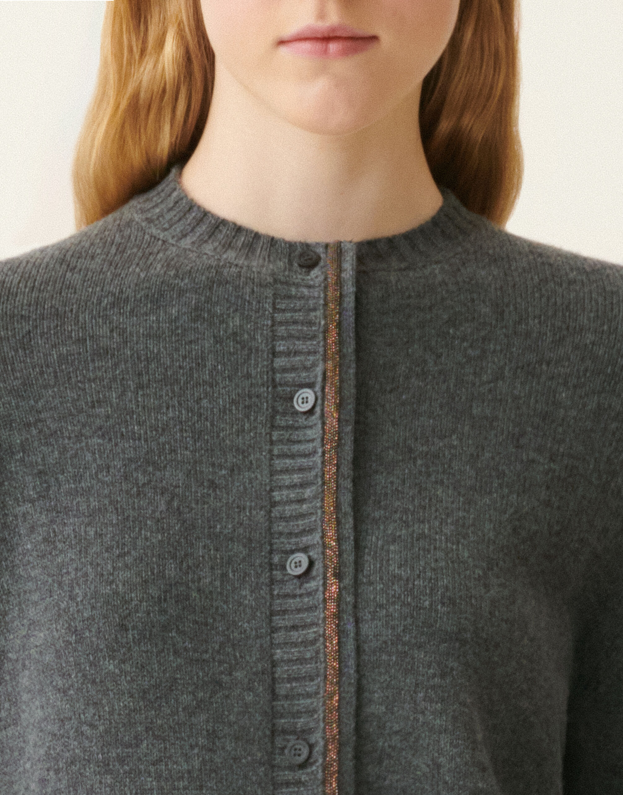 Platinum-Cardigan, Anthrazit Fabiana Filippi Platinum-Cardigan, Anthrazit Anthrazit MAD226F421M2810000