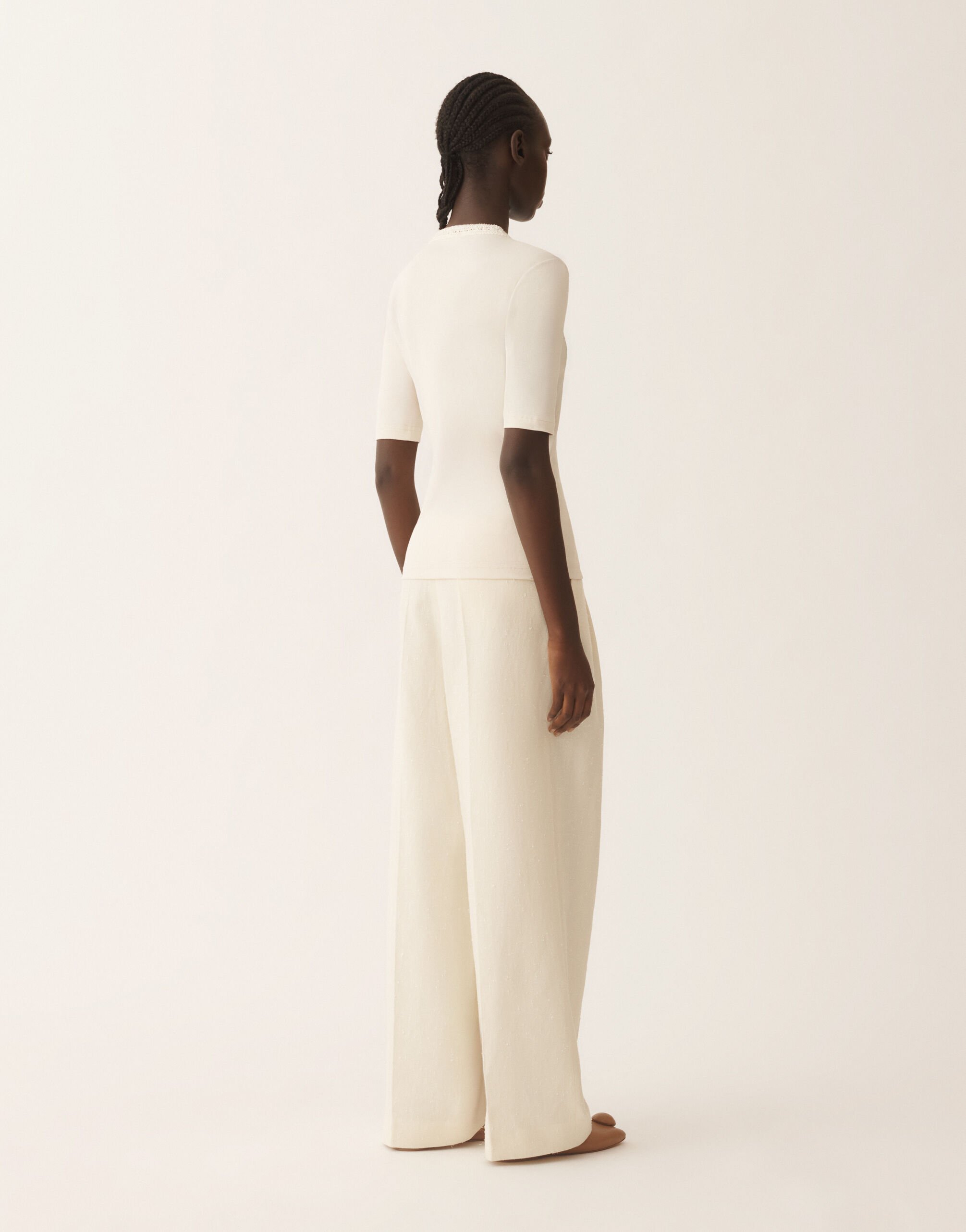 Fabiana Filippi Jersey T-shirt, butter Butter JED266F146L9280000