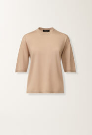 Fabiana Filippi Pull en cachemire et soie, érable BEIGE MAD215F001N9070000