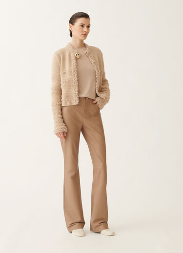 Fabiana Filippi Maglia in cashmere e seta, acero BEIGE MAD215F001N9070000