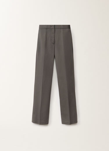 Fabiana Filippi Pantalon Deruta en gabardine de coton, plomb GRIS PAD265F320L1920000
