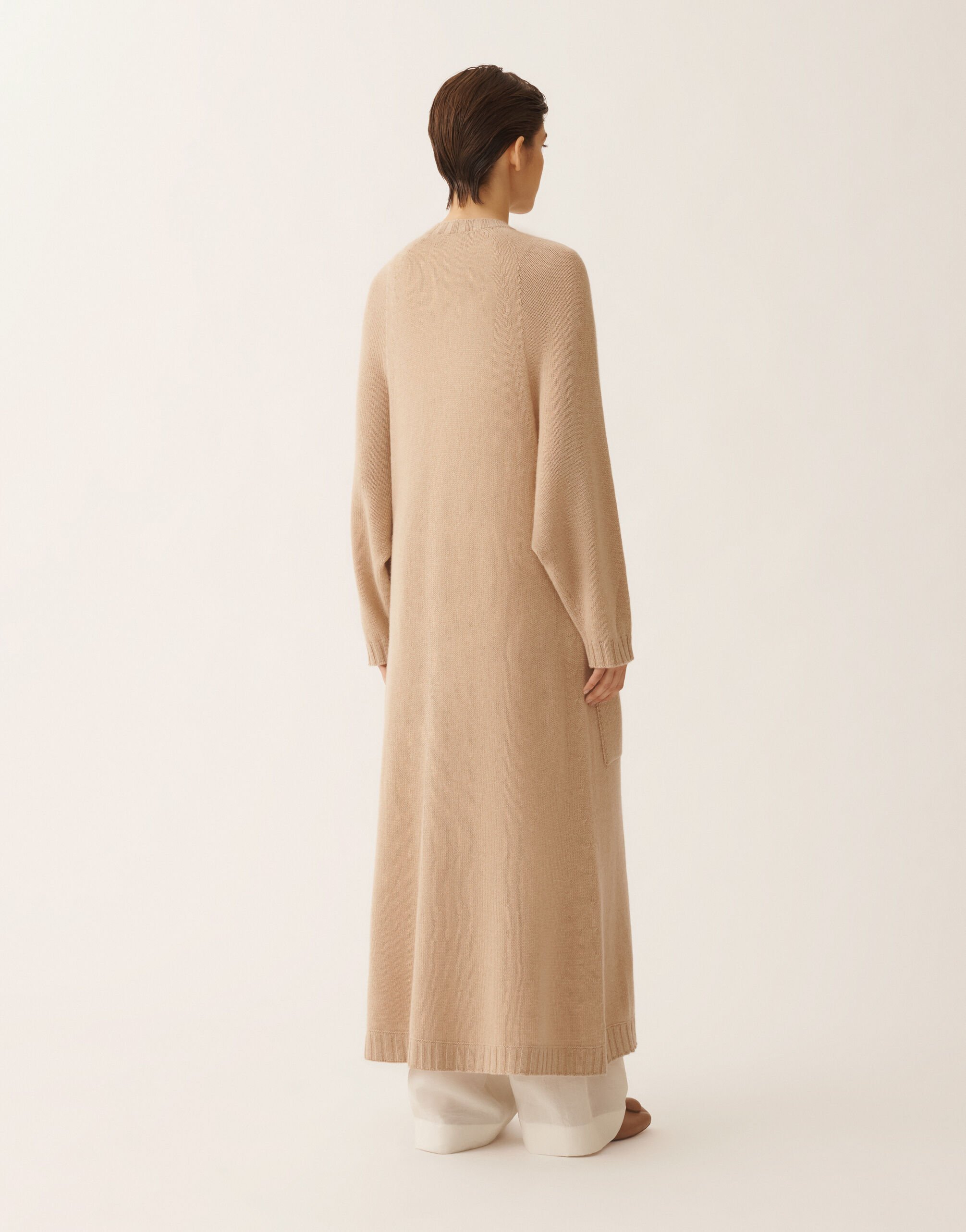 Cardigan in Platinum, beech Fabiana Filippi Cardigan in Platinum, beech Beech MAD266F026N1280000