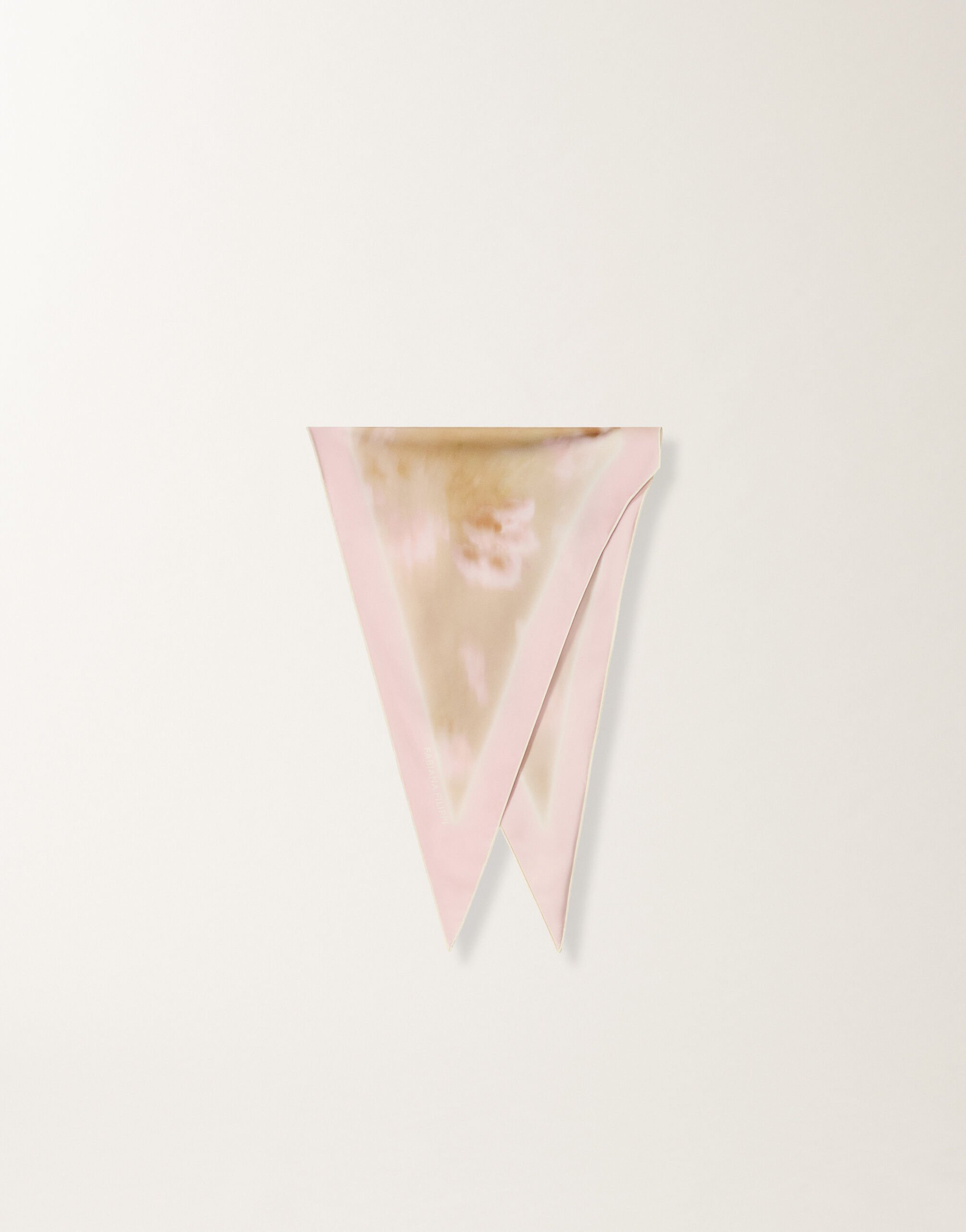 Fabiana Filippi Printed silk losanga, floral print FLORAL PRINT SAD276A951M0430000