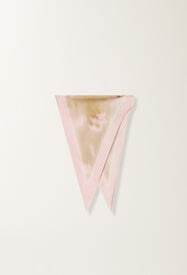 Fabiana Filippi Printed silk losanga, floral print FLORAL PRINT SAD276A951M0430000