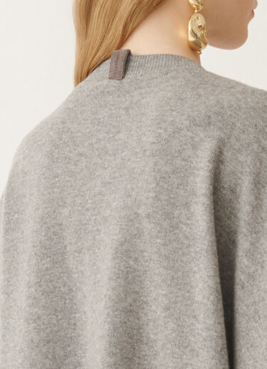 Fabiana Filippi Platinum sweater, rock grey GREY MAD215F047L5170000