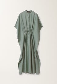 Fabiana Filippi Kaftan aus Leinencanvas, oktan TÜRKIS ABD275F538L3770000