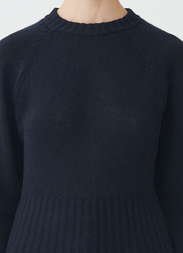 Fabiana Filippi Pullover aus Kaschmir-Gaze, Mitternachtsblau Mitternachtsblau MAD264F052N9000000