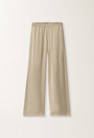 Fabiana Filippi Amelia viscose satin trousers, clay CLAY PAD265F291D6230000