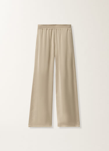Fabiana Filippi Pantalon Amelia en satin de viscose, argile ARGILE PAD265F291D6230000