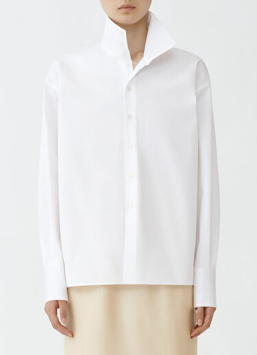 Fabiana Filippi Optical white poplin shirt OPTICAL WHITE CAD264F236D6140000