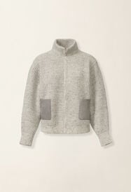 Fabiana Filippi Donegal lurex cropped bomber, cachà Cachà MAD226F437M4180000