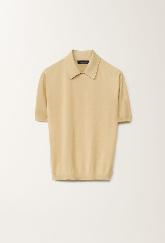 Fabiana Filippi Pullover aus Kaschmir und Seide, gold GELB MAD265F004N9070000