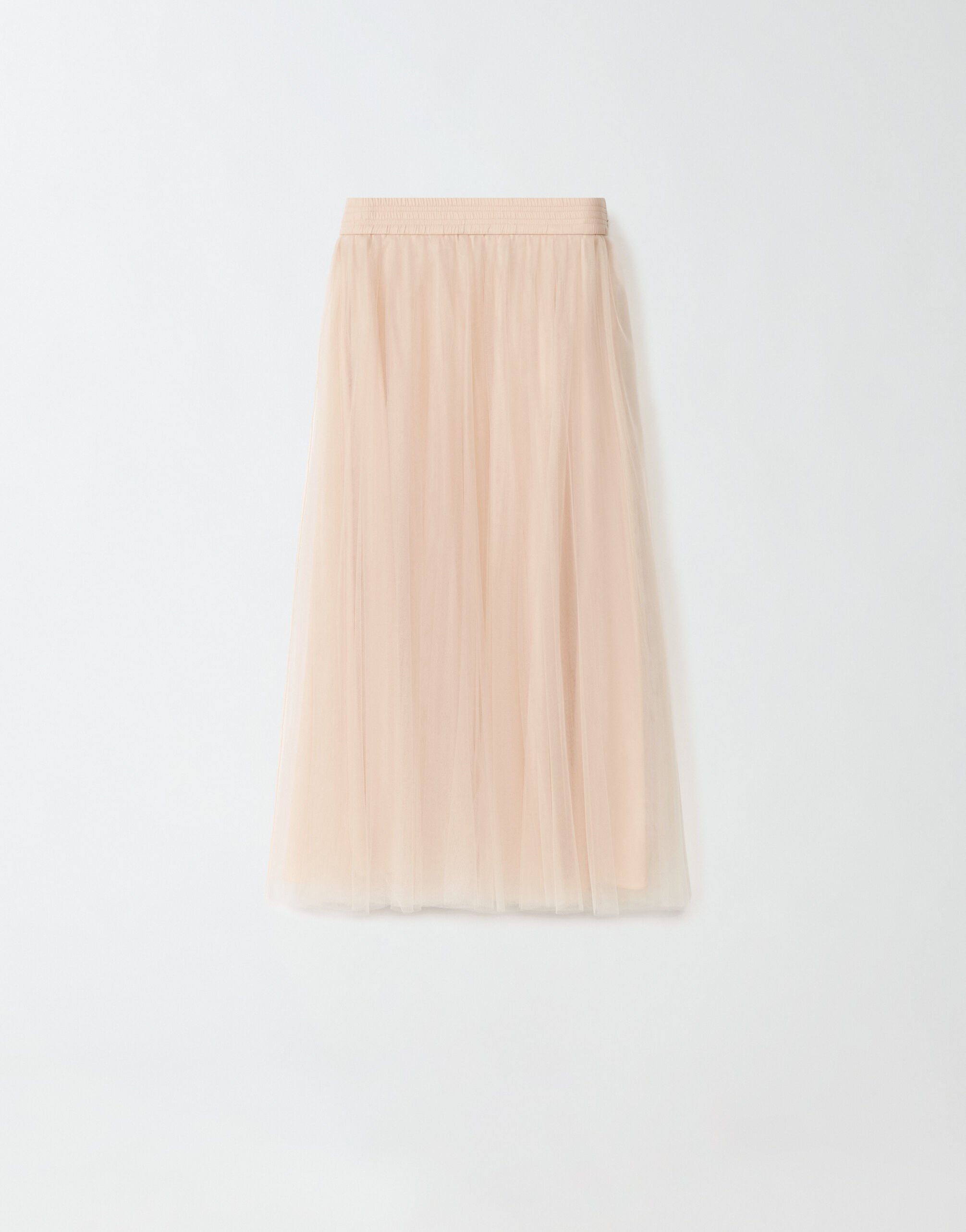 Jupe en tulle rose poudré clearance