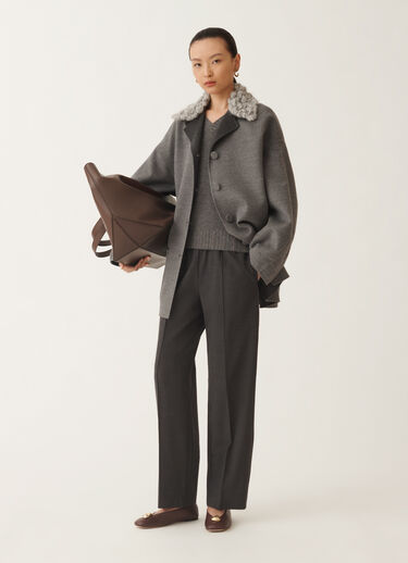 Fabiana Filippi Platinum sweater, lead grey GREY MAD215F015L5170000