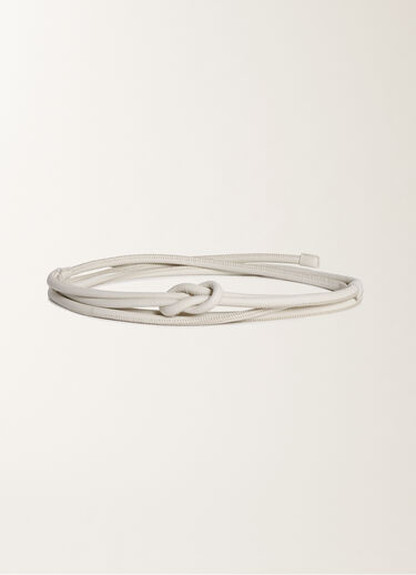 Fabiana Filippi Nappa leather belt, white WHITE AADC02A034L4250000