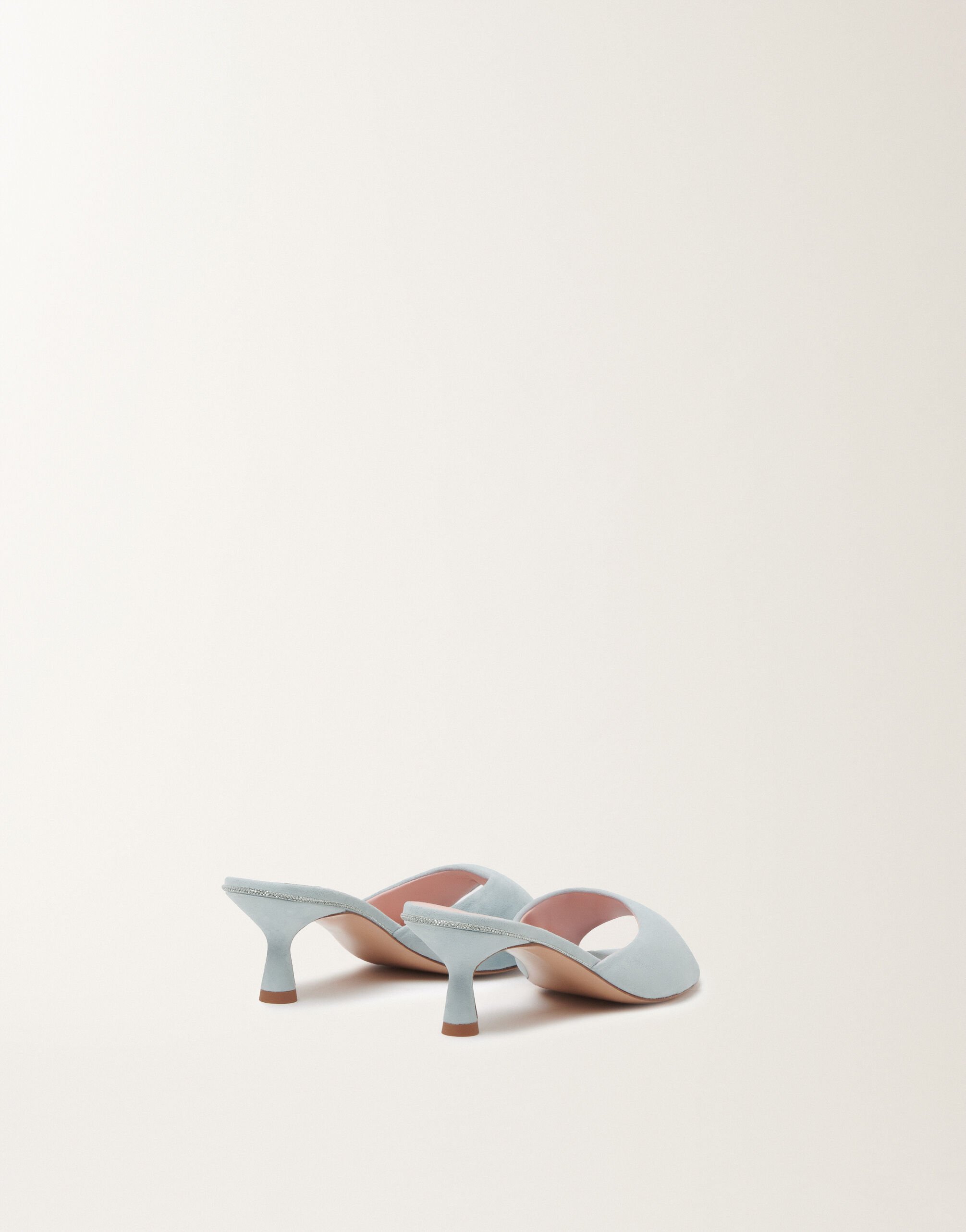 Fabiana Filippi Suede mules, aqua Aqua ASD266A838M0130000