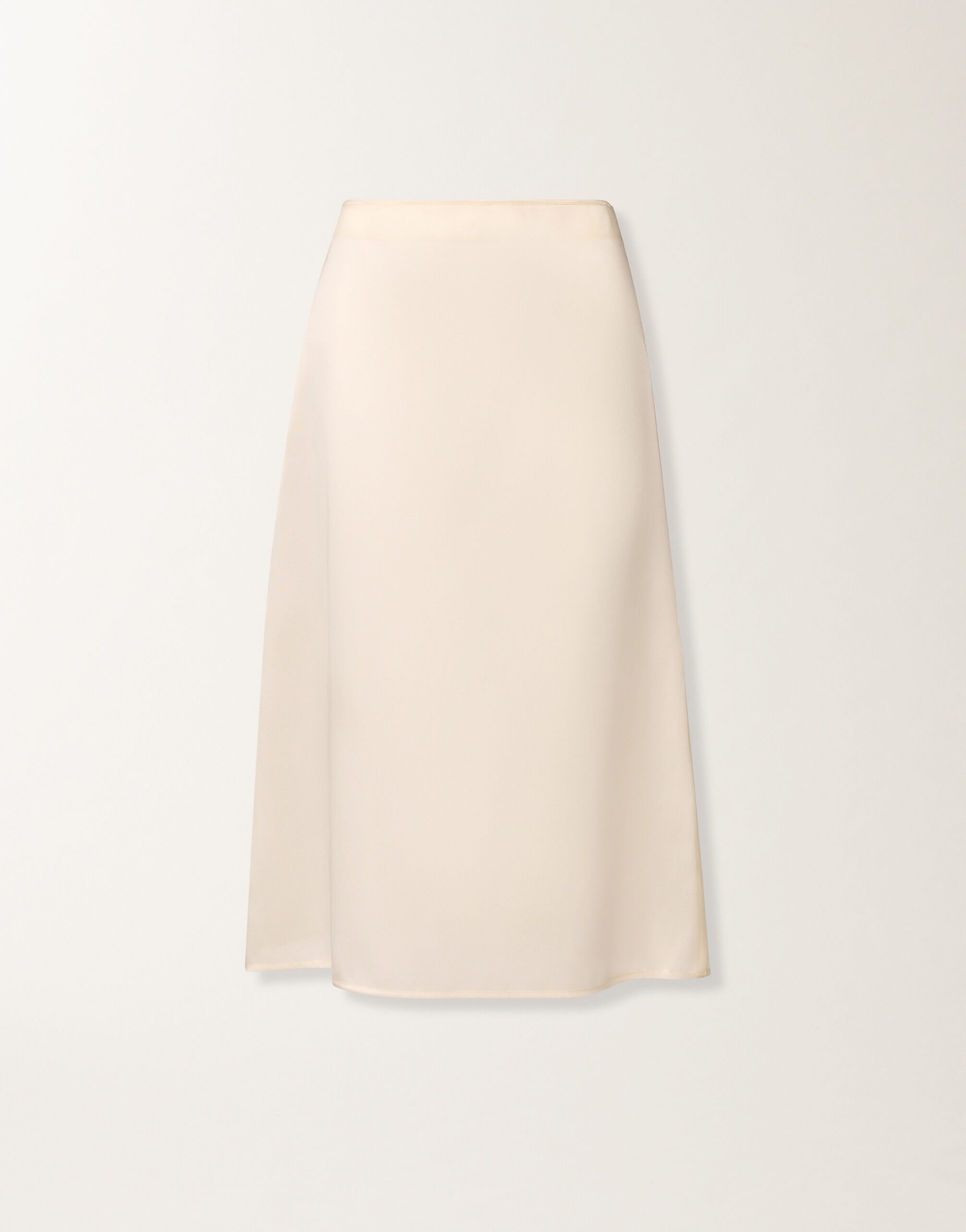 Fabiana Filippi Water-reflective organza midi skirt, butter Butter GND266F406D9420000
