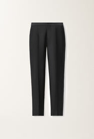 Fabiana Filippi Montefalco cotton and silk mikado trousers, black BLACK PAD265F326D7870000