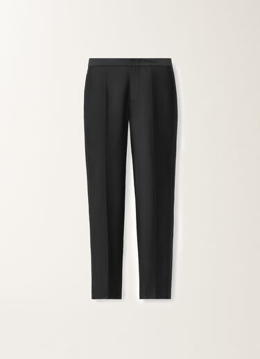 Fabiana Filippi Pantalon Montefalco en coton et soie mikado, noir NOIR PAD265F326D7870000