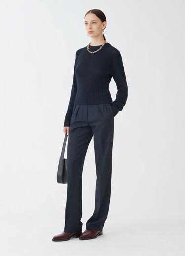 Fabiana Filippi Pullover aus Kaschmir-Gaze, Mitternachtsblau Mitternachtsblau MAD264F052N9000000