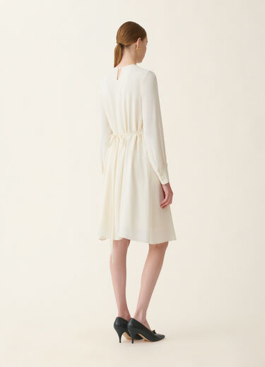 Fabiana Filippi Robe en crêpe de chine, beurre Beurre ABD216F150M2960000