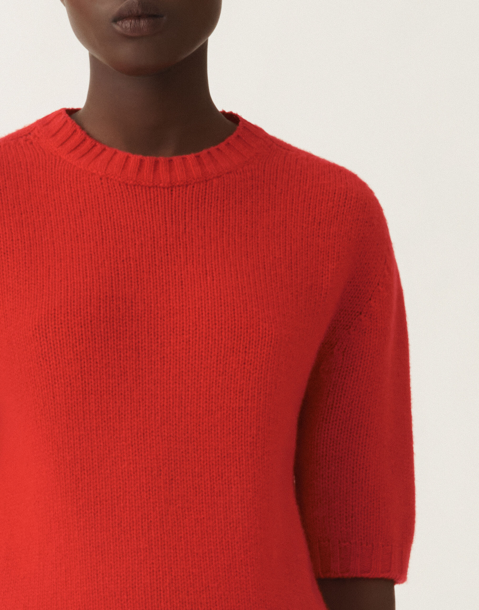 Fabiana Filippi Cashmere sweater, lacquer Red MAD225F490N9000000