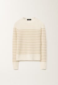 Fabiana Filippi Pullover aus aufgerautem Kaschmir, gold GELB MAD265F031L2200000