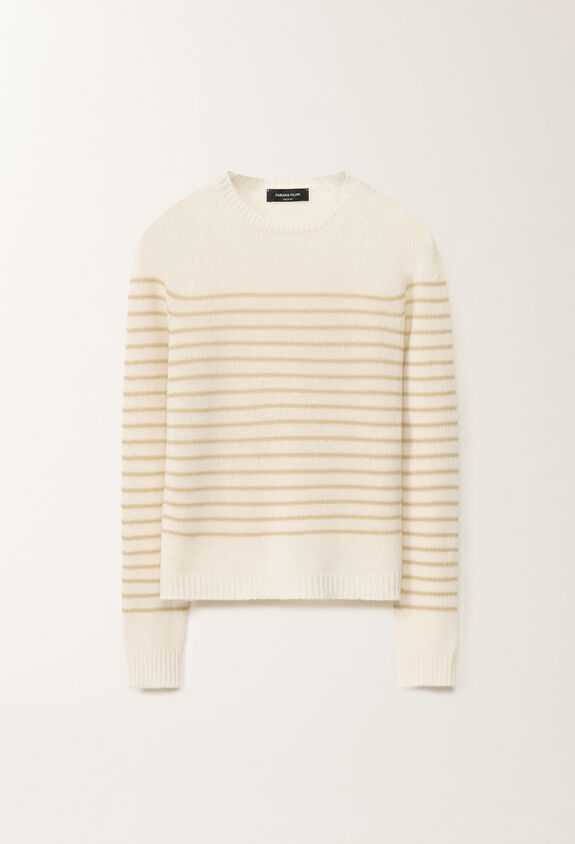 Fabiana Filippi Pullover aus aufgerautem Kaschmir, gold GELB MAD265F031L2200000