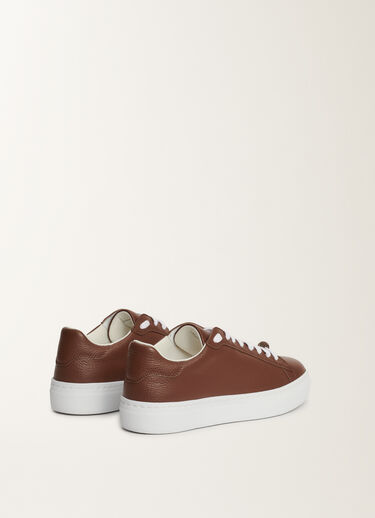 Fabiana Filippi Zapatilla vintage de napa, caoba MARRÓN ASD215A939L8040000