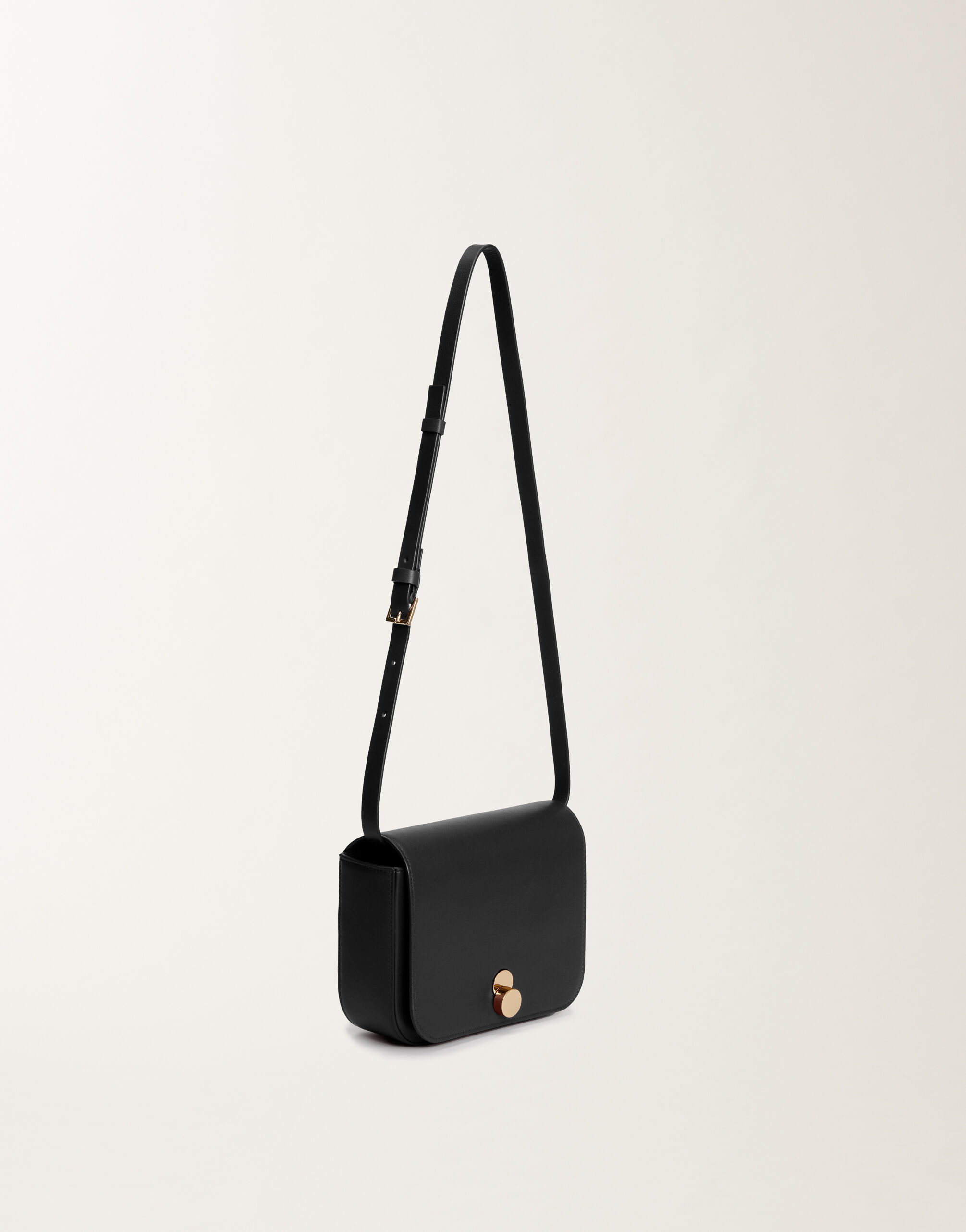 Fabiana Filippi Eclissiレザー ミニ メッセンジャーバッグ, ブラック ブラック BGD214A864I9720000
