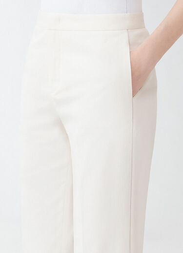Fabiana Filippi Hose aus Gabardine, Weiß WEISS PAD274F260H463M466