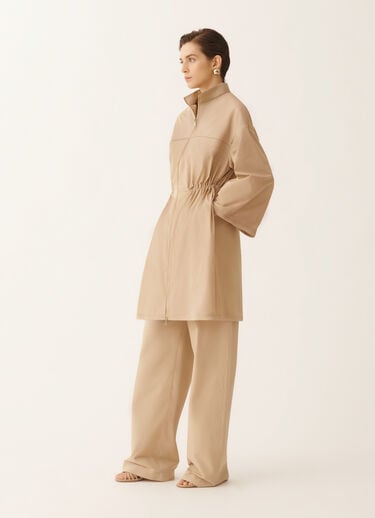 Fabiana Filippi Technical taffeta parka, maple ACER CTD276F712M1230000