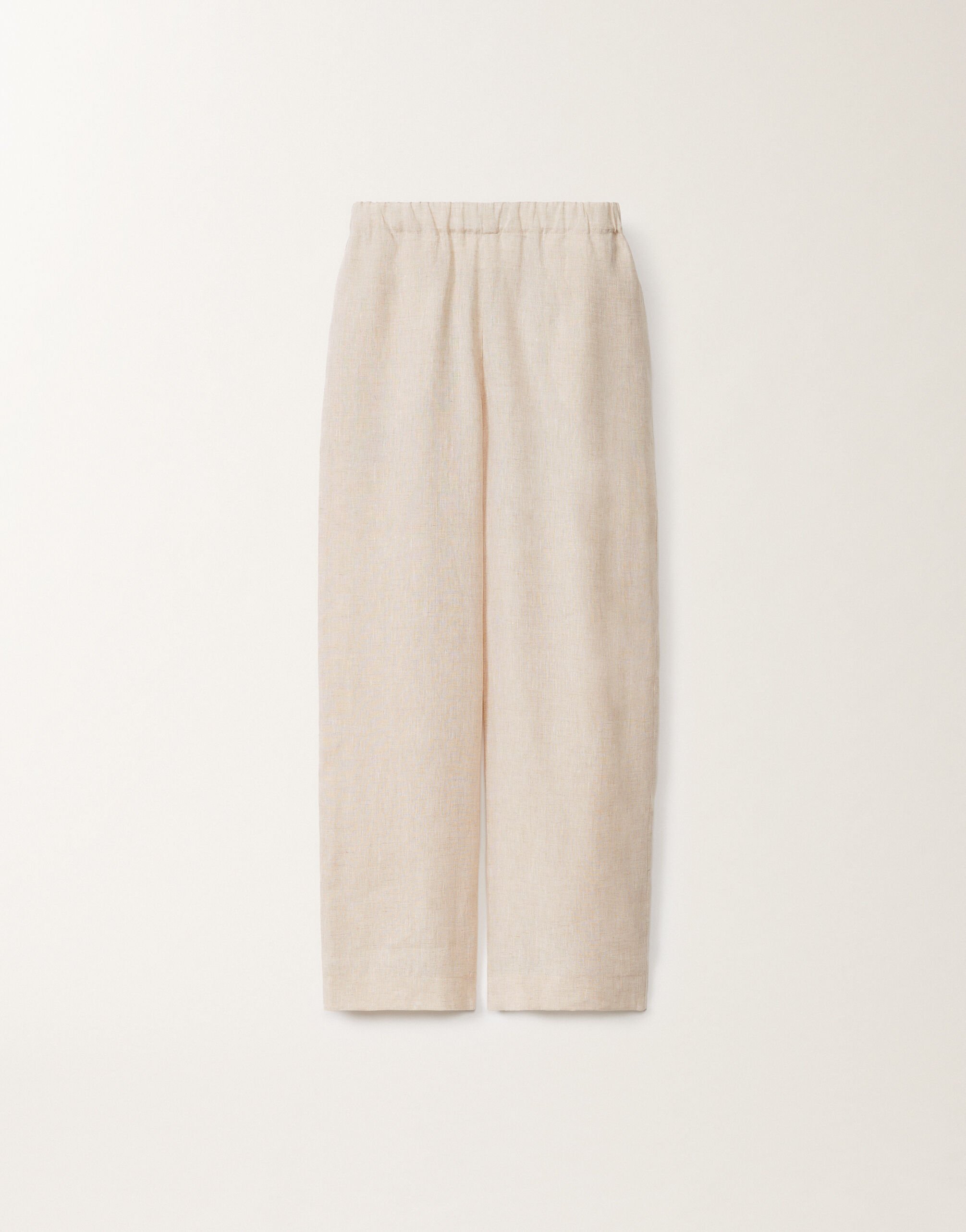 Fabiana Filippi Trevi linen canvas trousers, greige GREIGE PAD275F310D8350000