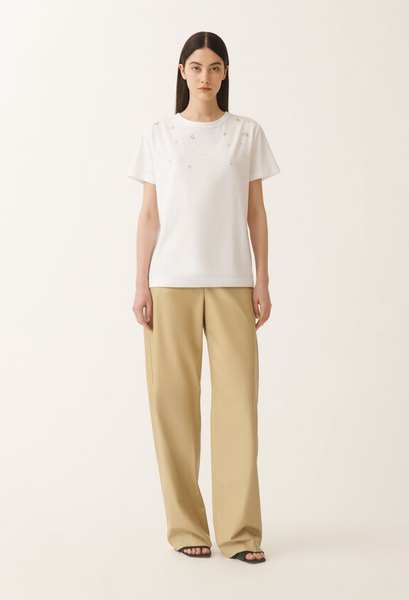 Fabiana Filippi T-shirt en jersey, blanc optique BLANC JED275F278L3670000